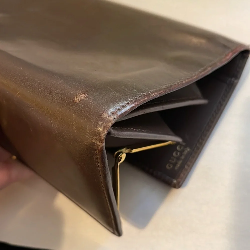 Authentic Vintage Gucci Long Wallet